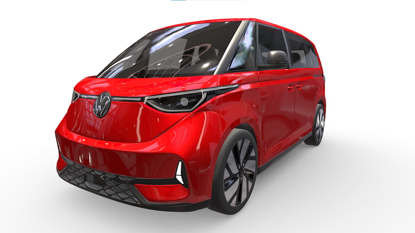 Volkswagen ID Buzz   3D model_7