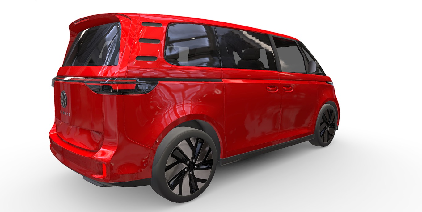 Volkswagen ID Buzz   3D model_4