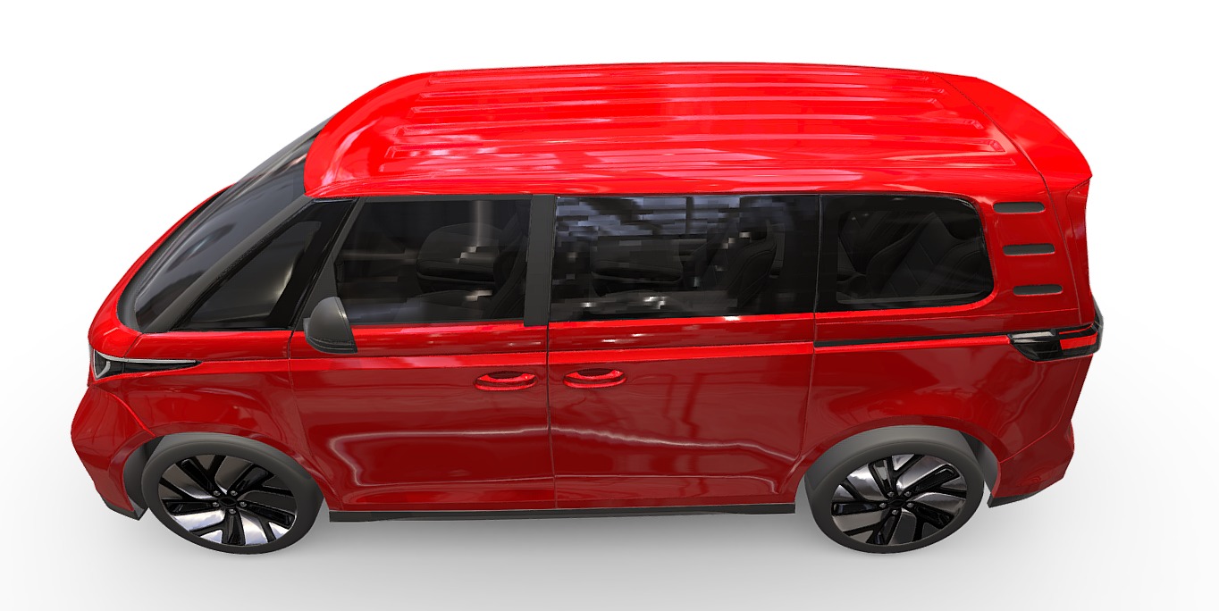 Volkswagen ID Buzz   3D model_8