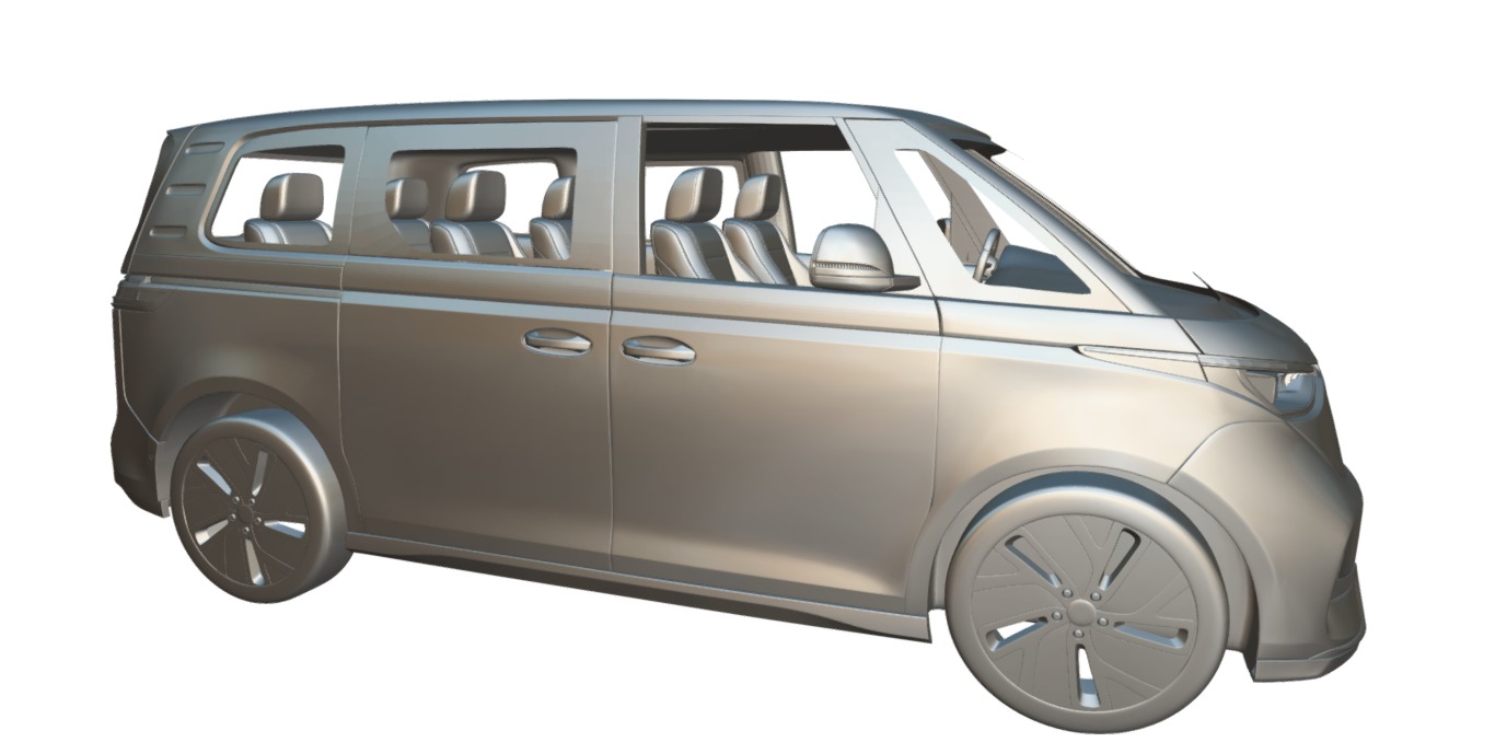 Volkswagen ID Buzz   3D model_14