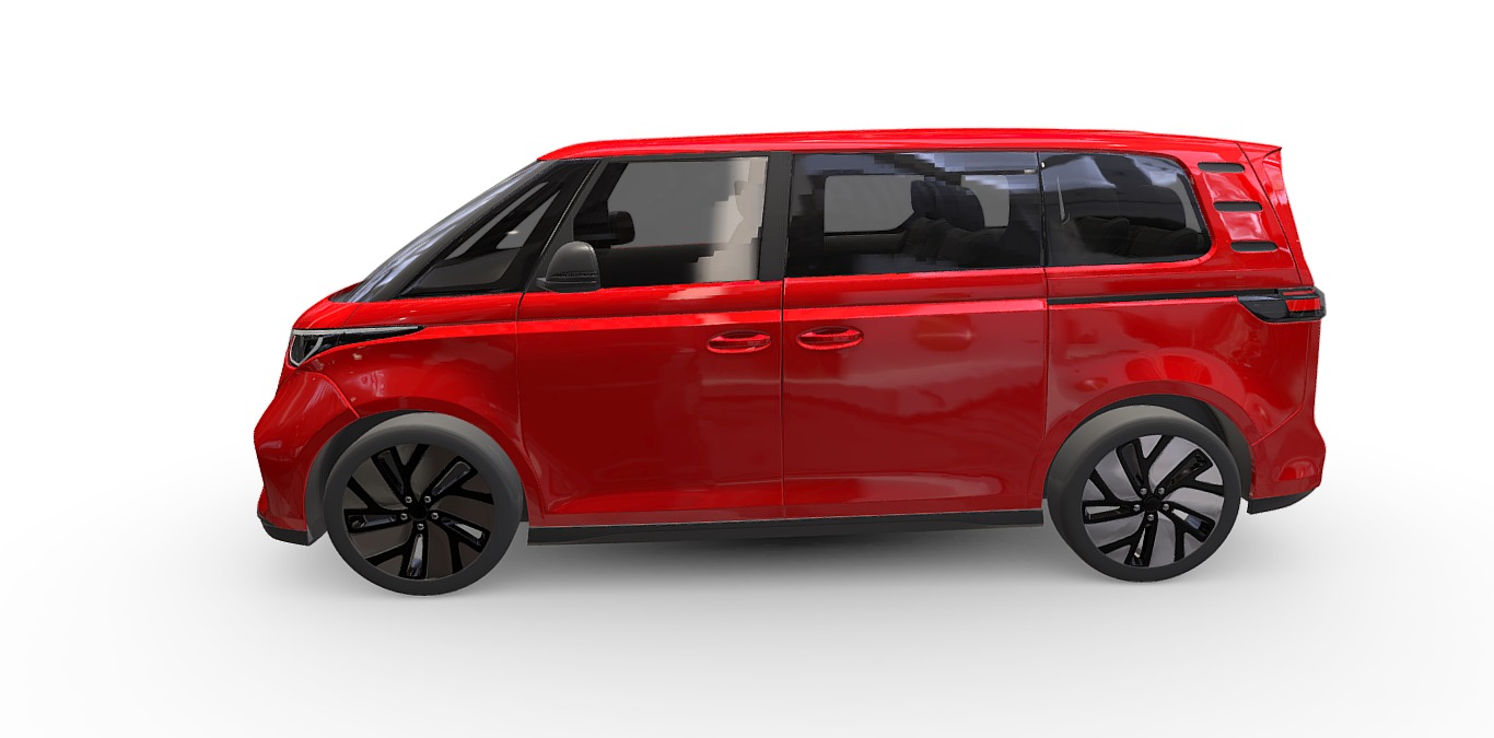 Volkswagen ID Buzz   3D model_1
