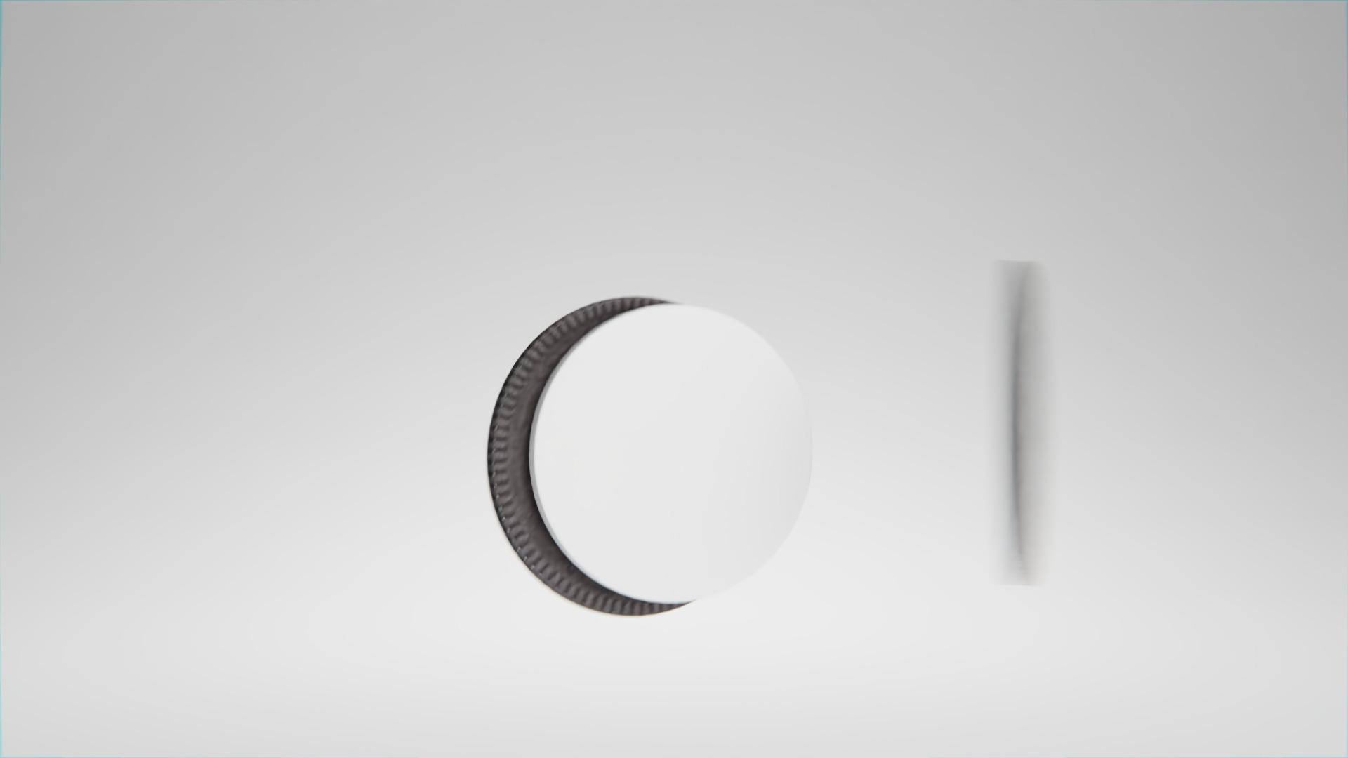 Oreo Biscuits Low-poly 3D model_5