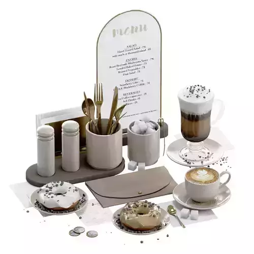 Serving for cafes and restaurants