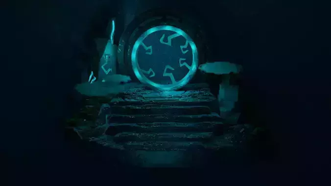 Night Lamp Portal 3D print model