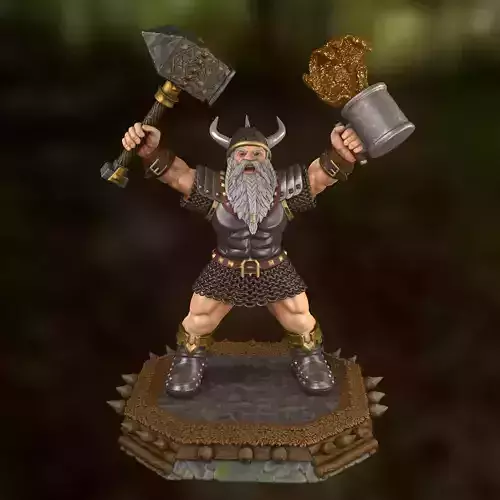 Heroes 3 Battle Dwarf of Rampart 