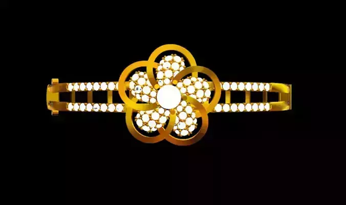 New Latest bracelet jewelry 3D print model