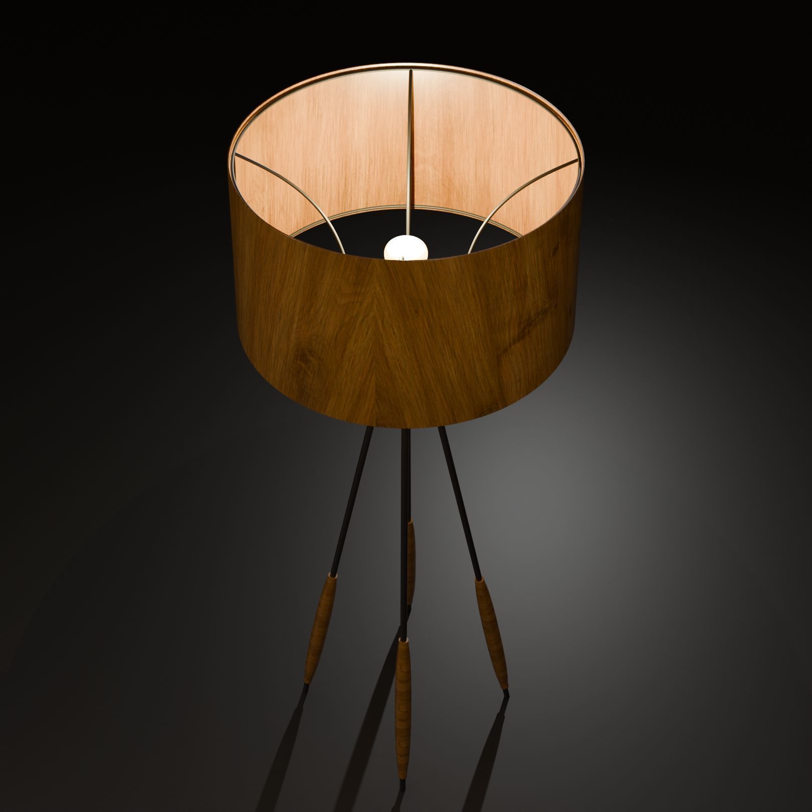 Self Stand - pendant lights 3D model_6