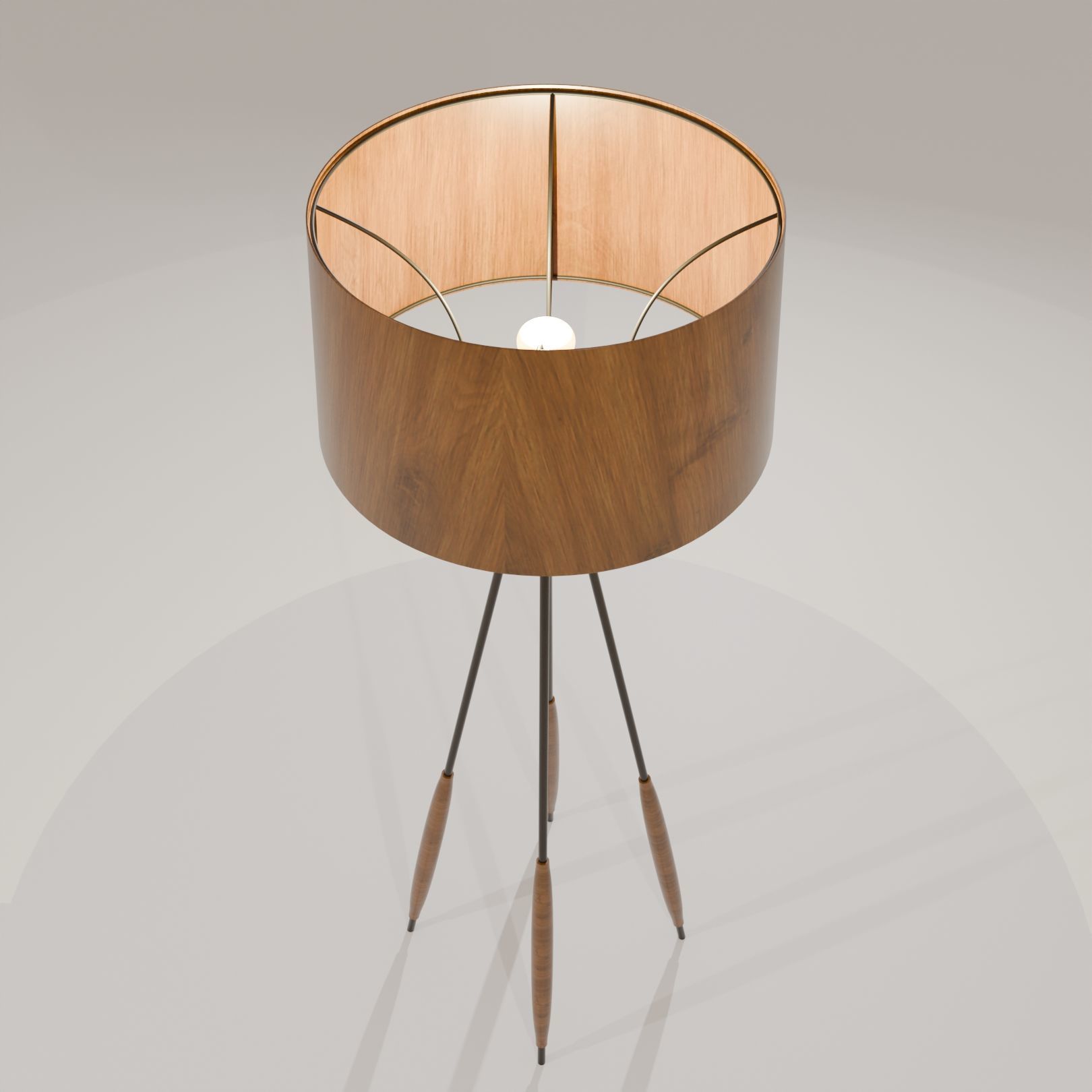 Self Stand - pendant lights 3D model_5