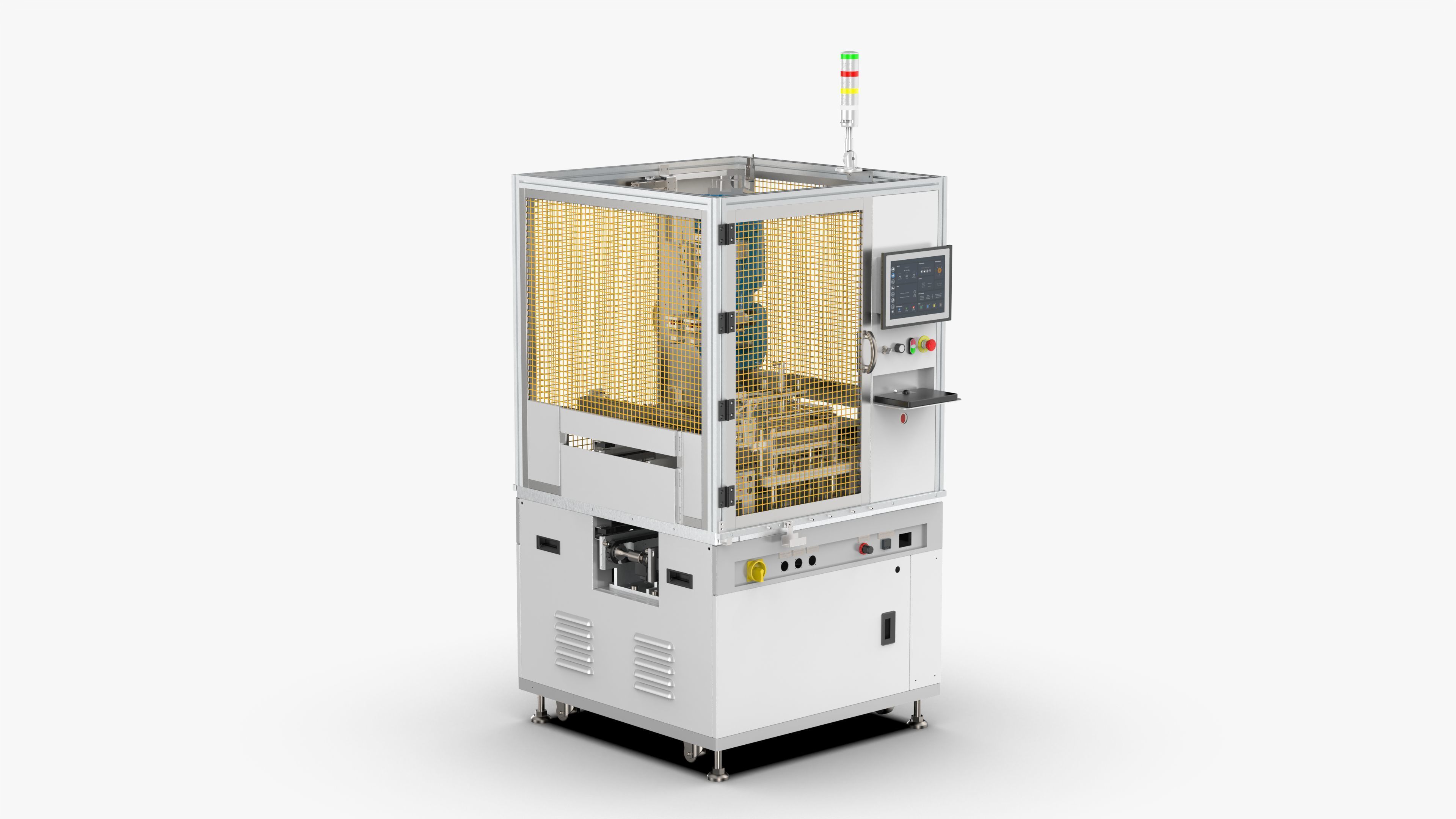 Automatic Connector Overall Assembly 3D model_1