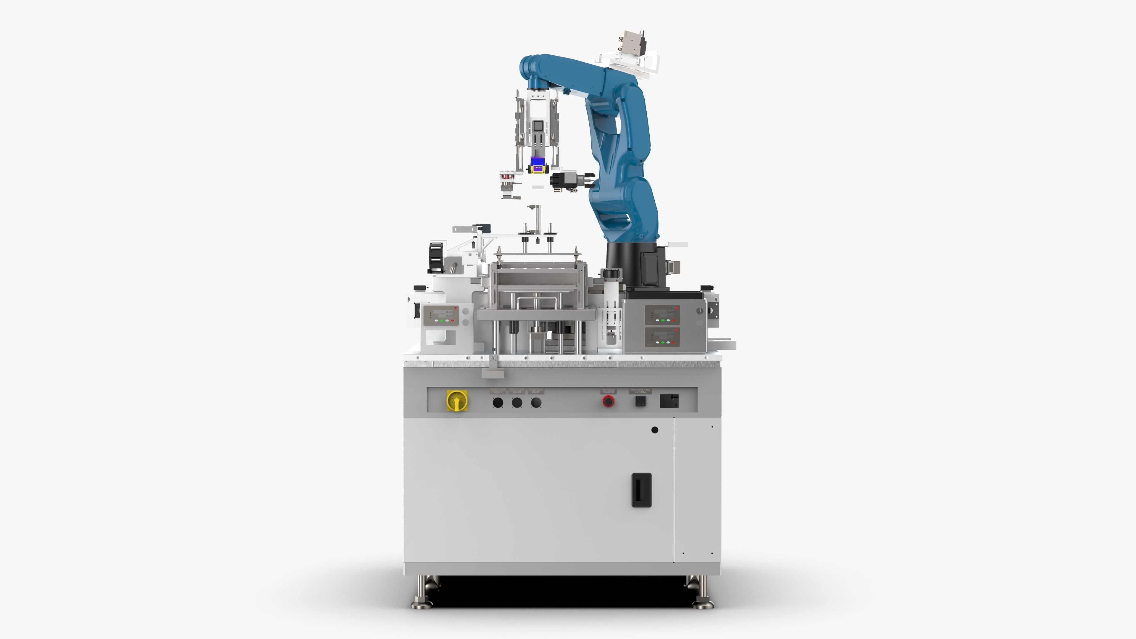 Automatic Connector Overall Assembly 3D model_14