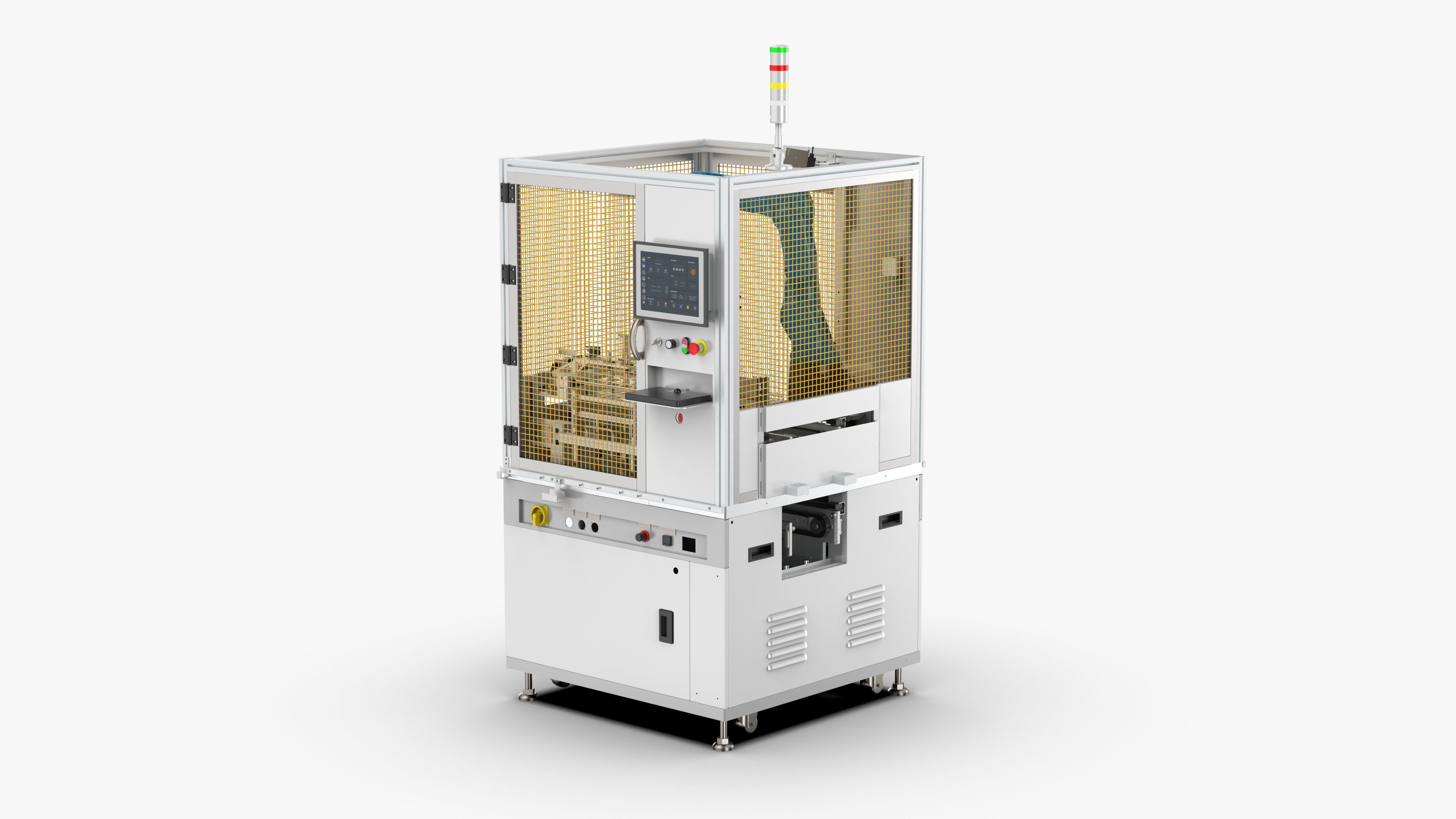 Automatic Connector Overall Assembly 3D model_4