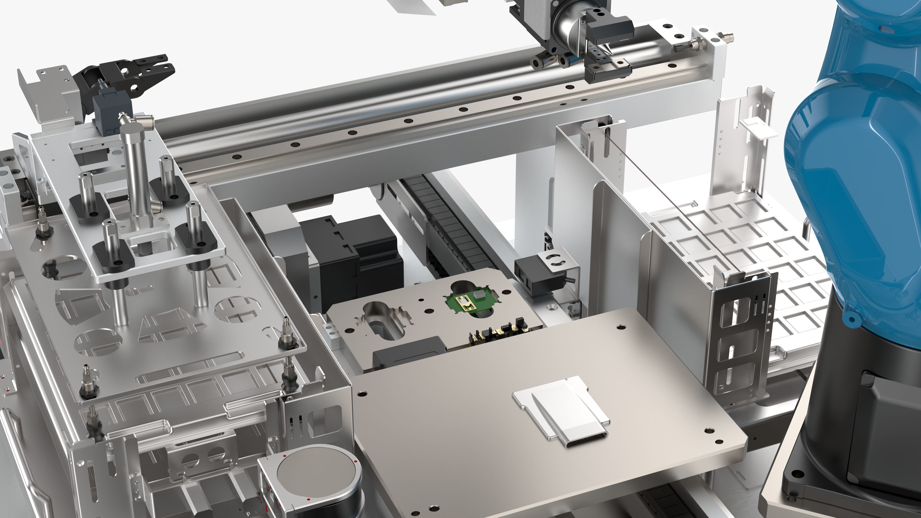 Automatic Connector Overall Assembly 3D model_28