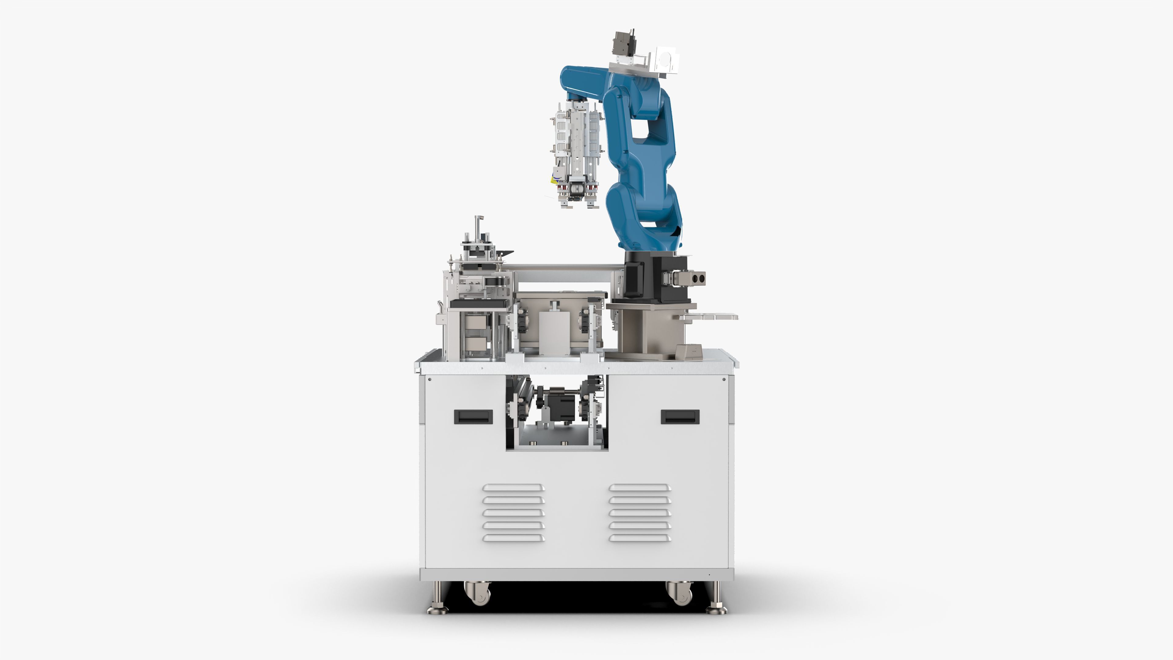 Automatic Connector Overall Assembly 3D model_17