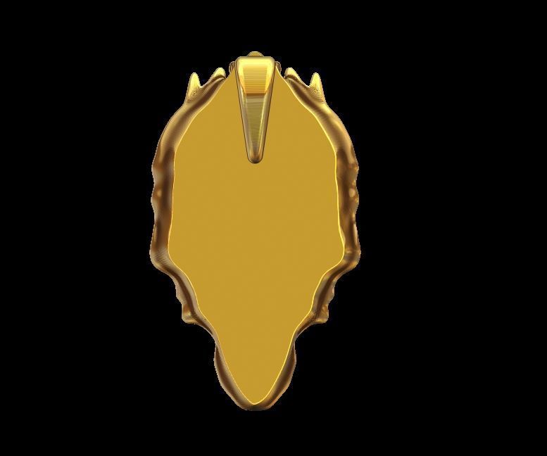 Skull Pendant 01 3D print model_24