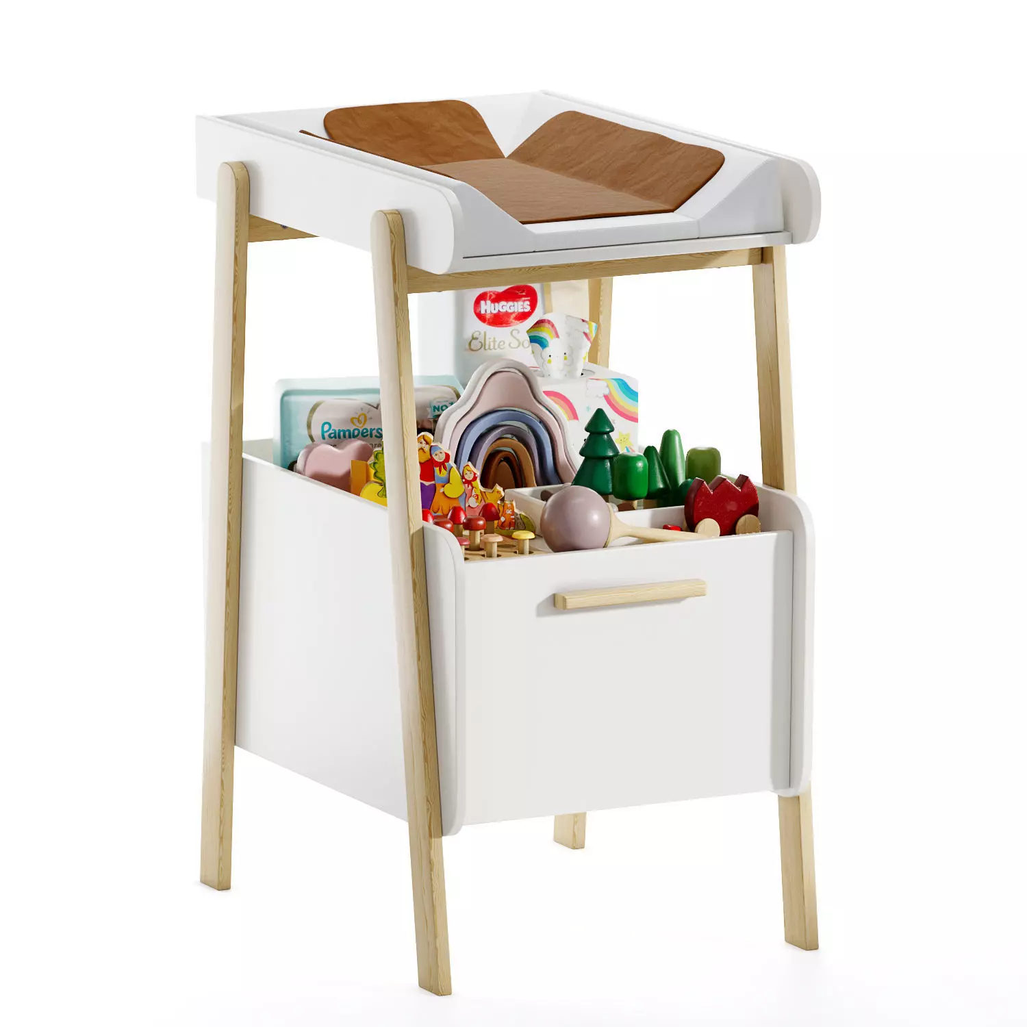 Changing table Oread Laredoute 3D model_0