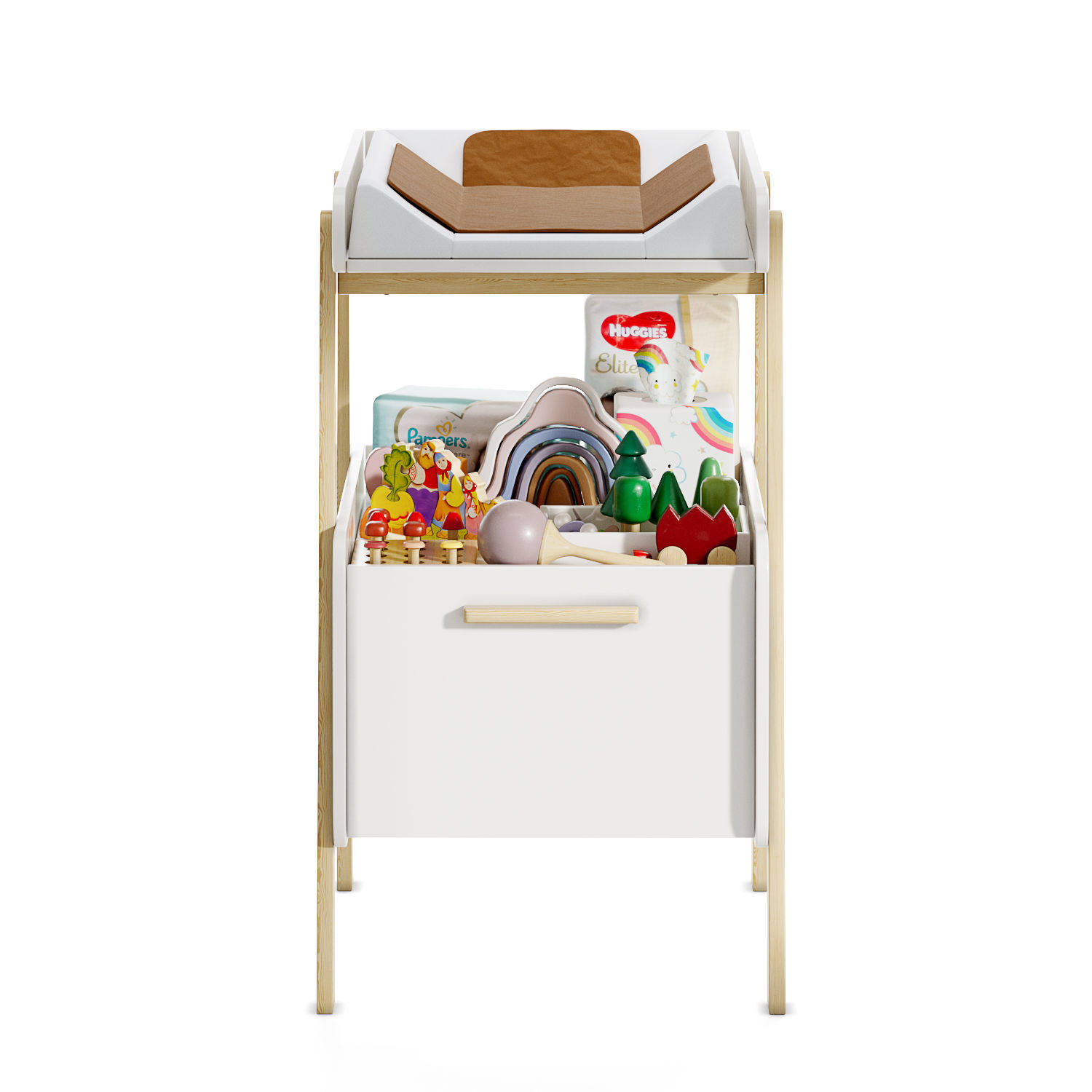 Changing table Oread Laredoute 3D model_1