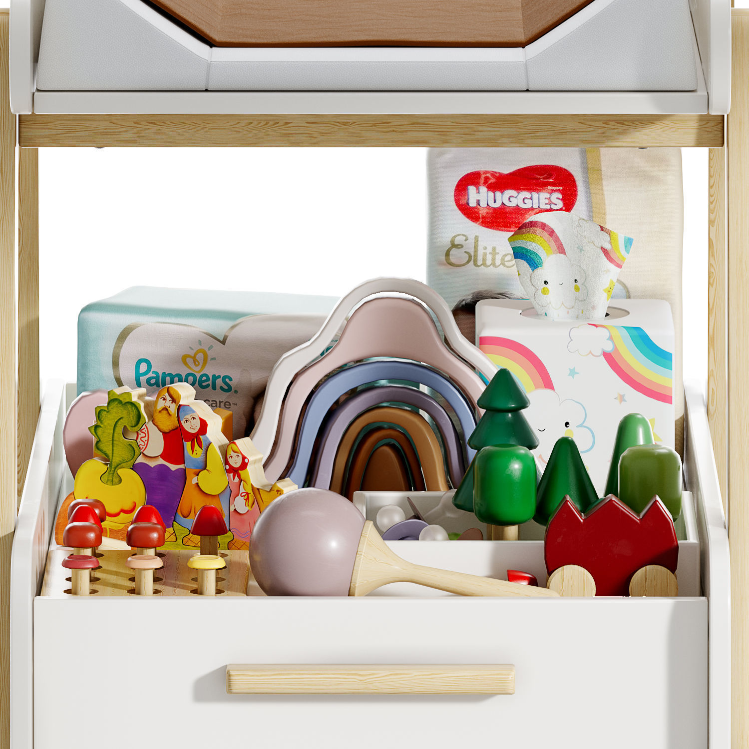 Changing table Oread Laredoute 3D model_5