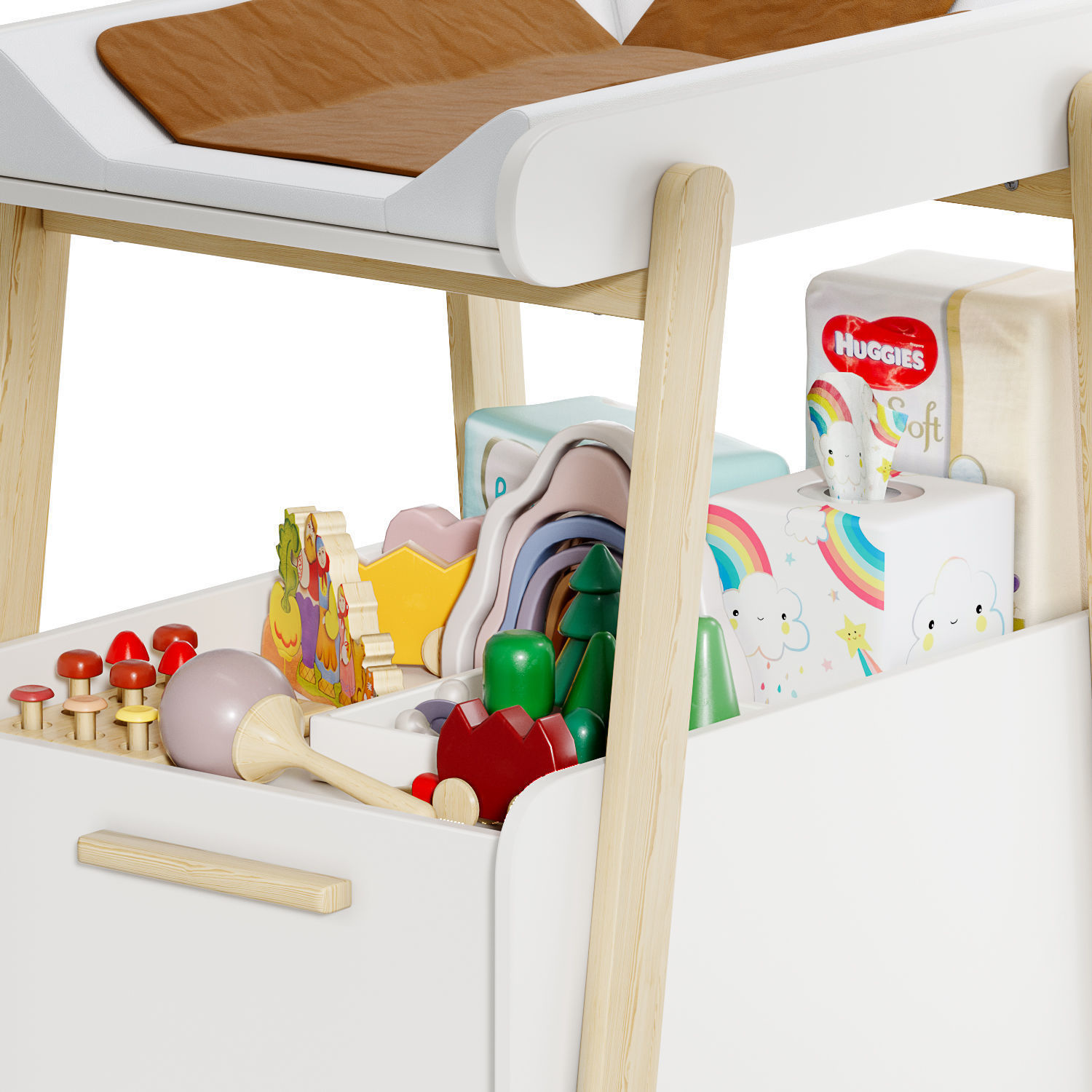 Changing table Oread Laredoute 3D model_4