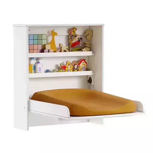 Wall-mounted changing table Soti Laredoute 3D model
