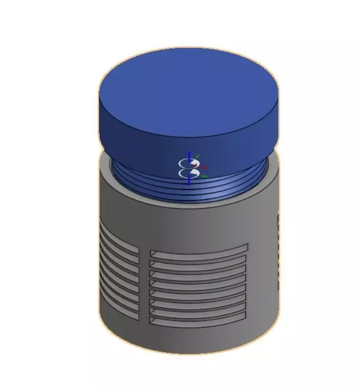 Dehumidifier container 3D print model