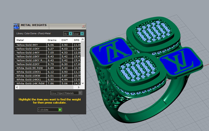 jewelry ring 3D print model_6