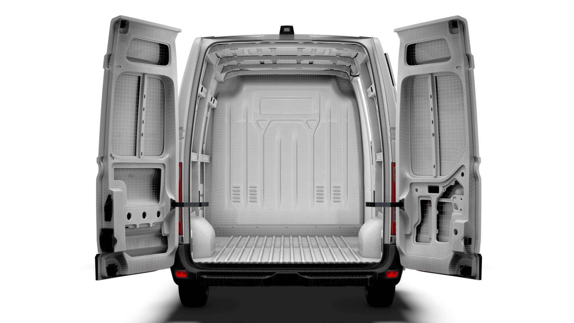 Renault Master Van L3H2 HQInterior 2023 3D model_24