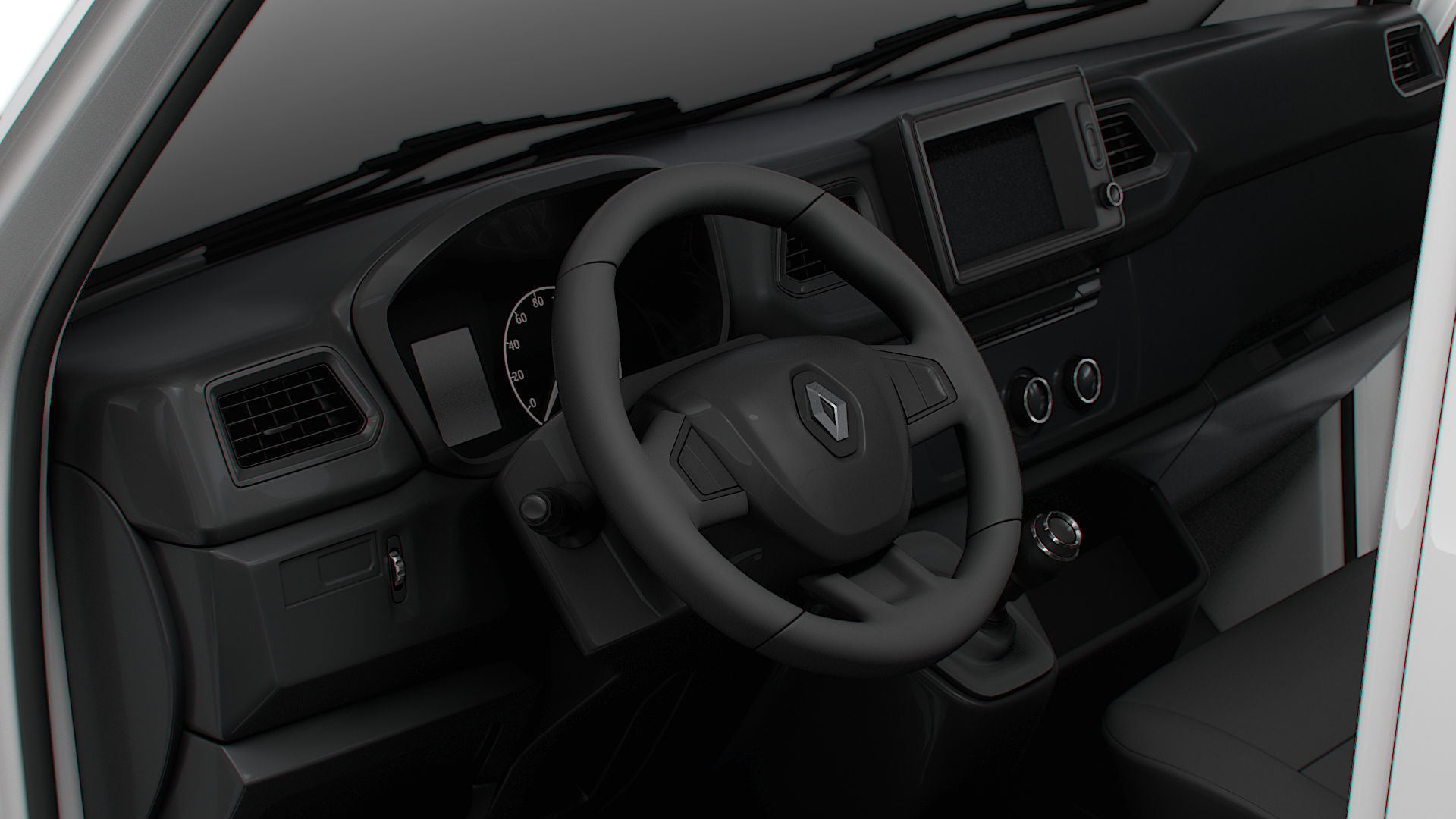 Renault Master Van L3H2 HQInterior 2023 3D model_2