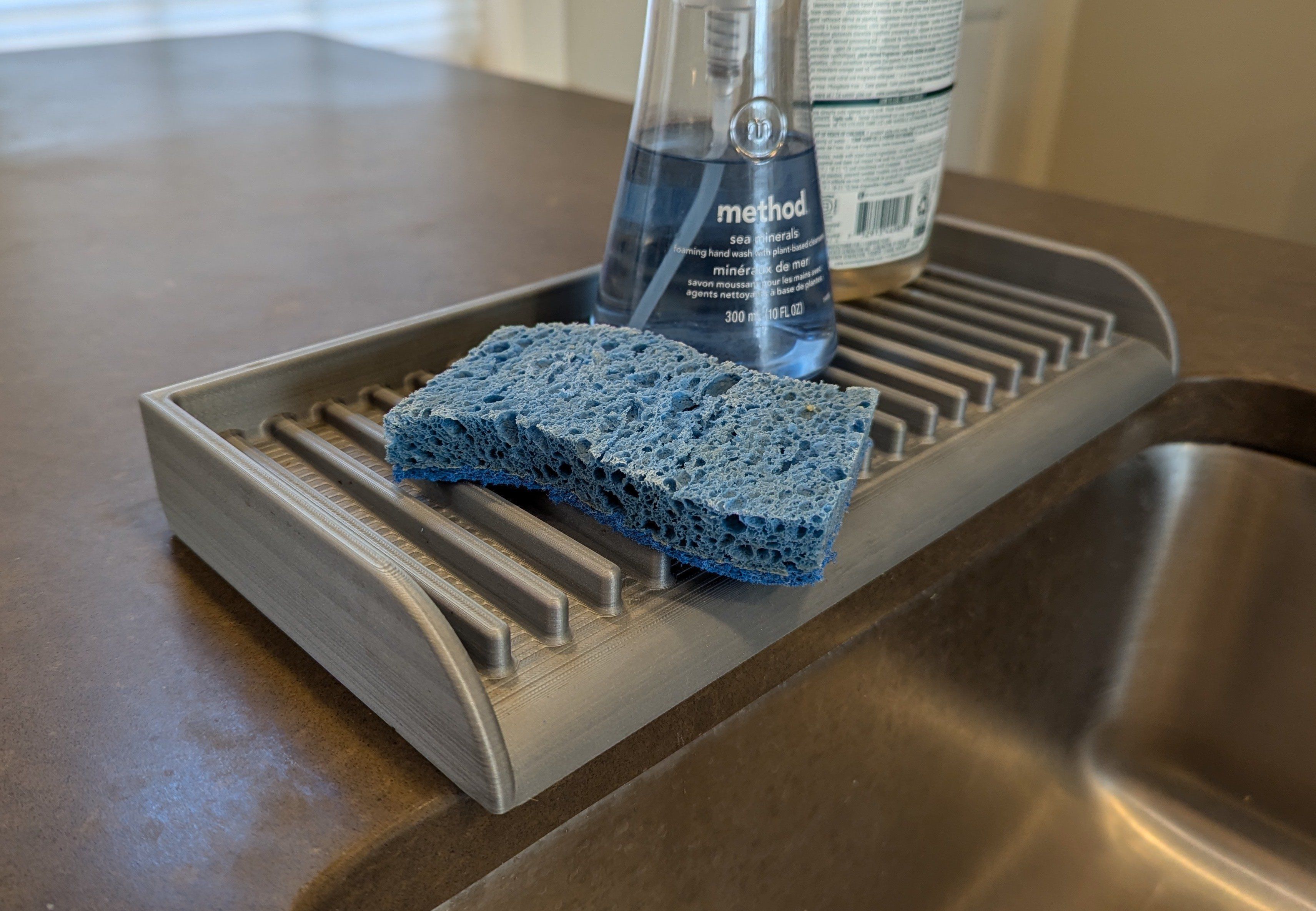 Kitchen Sink Caddy Tray 3D print model_2