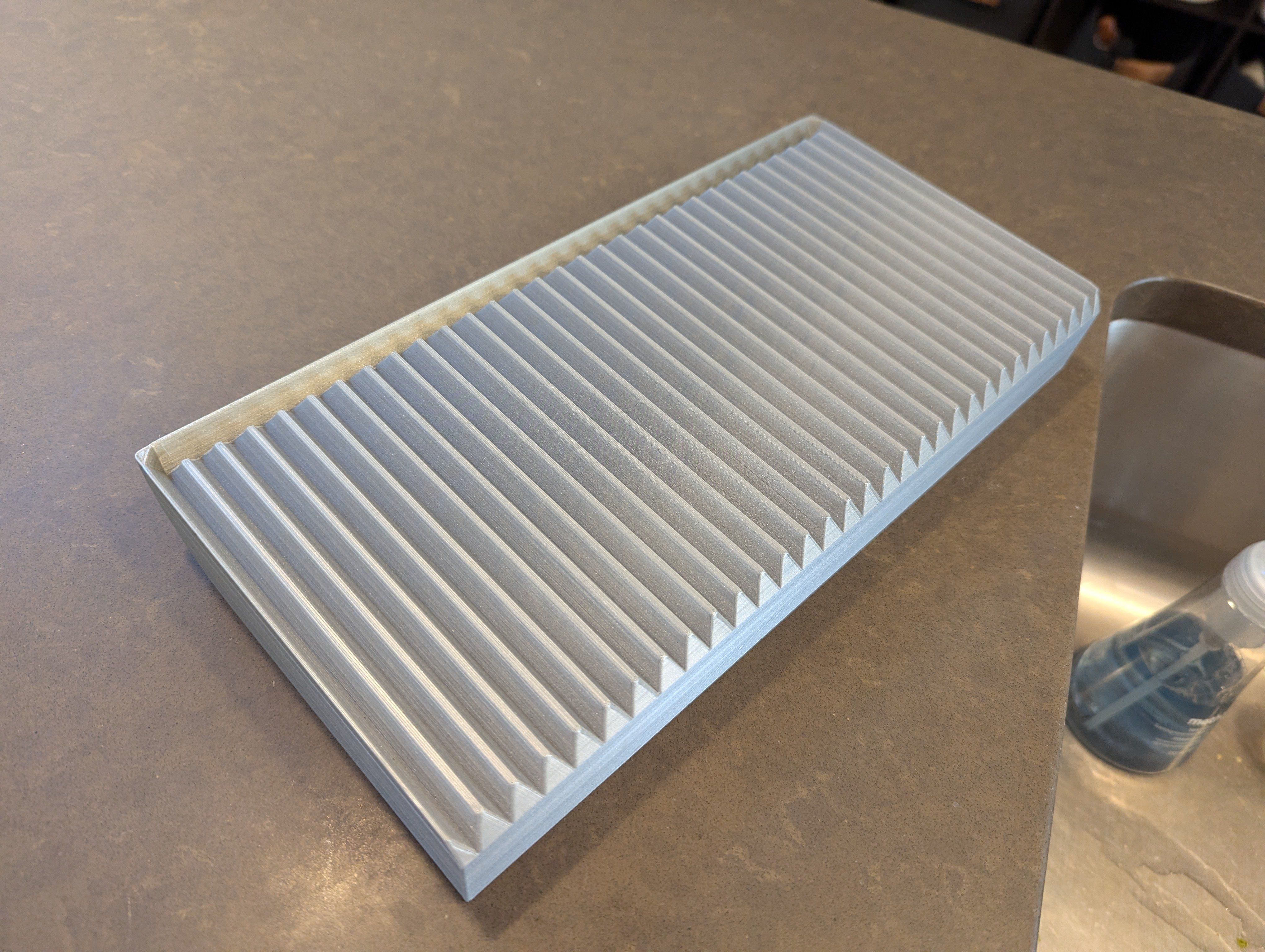 Kitchen Sink Caddy Tray 3D print model_3