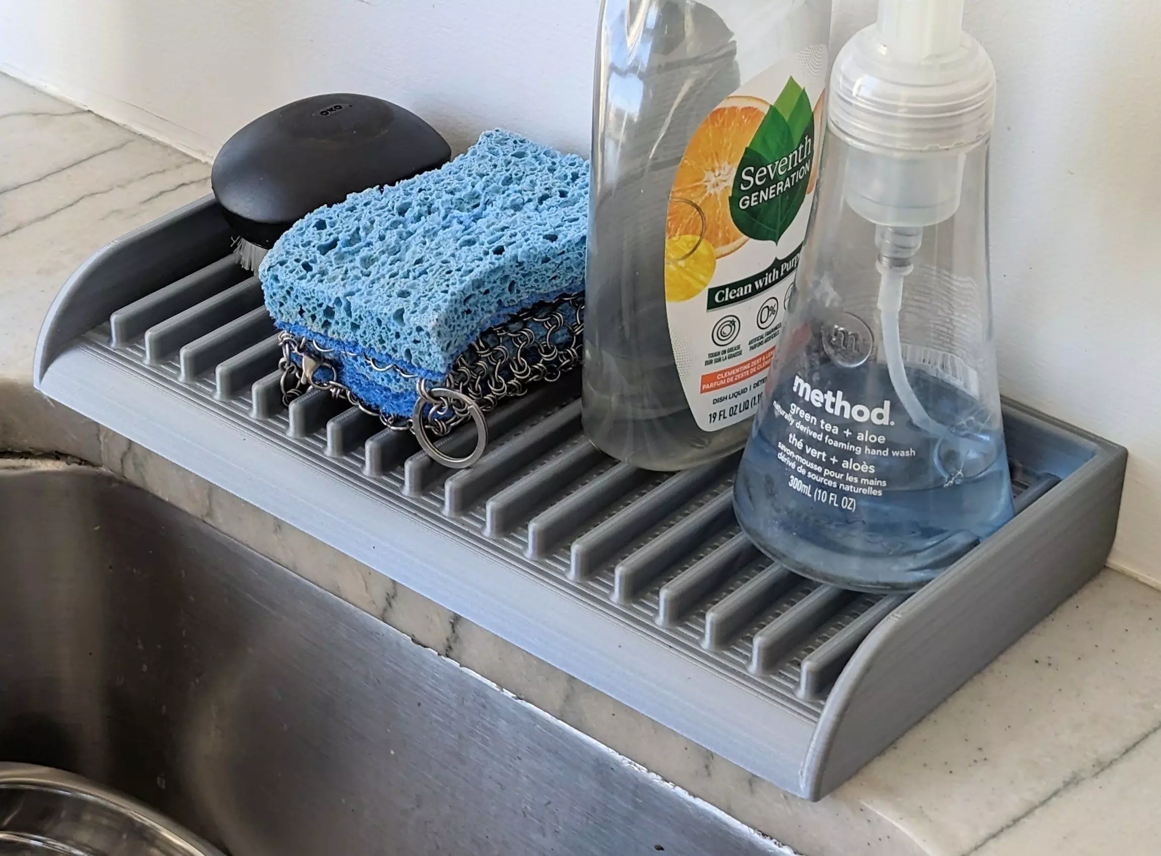 Kitchen Sink Caddy Tray 3D print model_0
