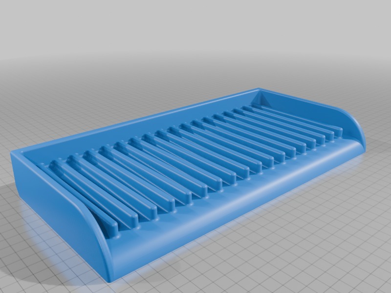 Kitchen Sink Caddy Tray 3D print model_4