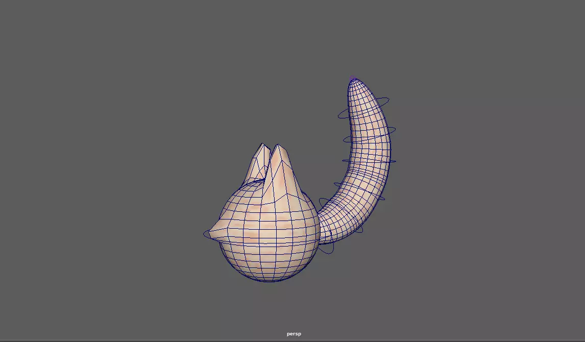 catworm Free 3D model_0