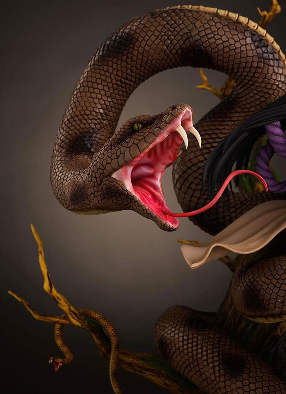 Naruto orochimaru 3D Model Ready to Print 3D print model_3