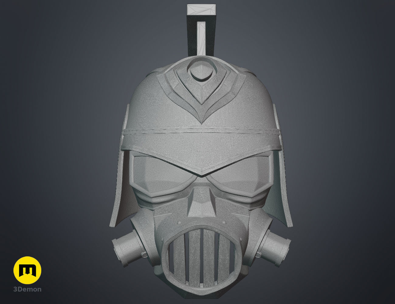 Enforcer mask and helmet - Arcane 3D print model_12