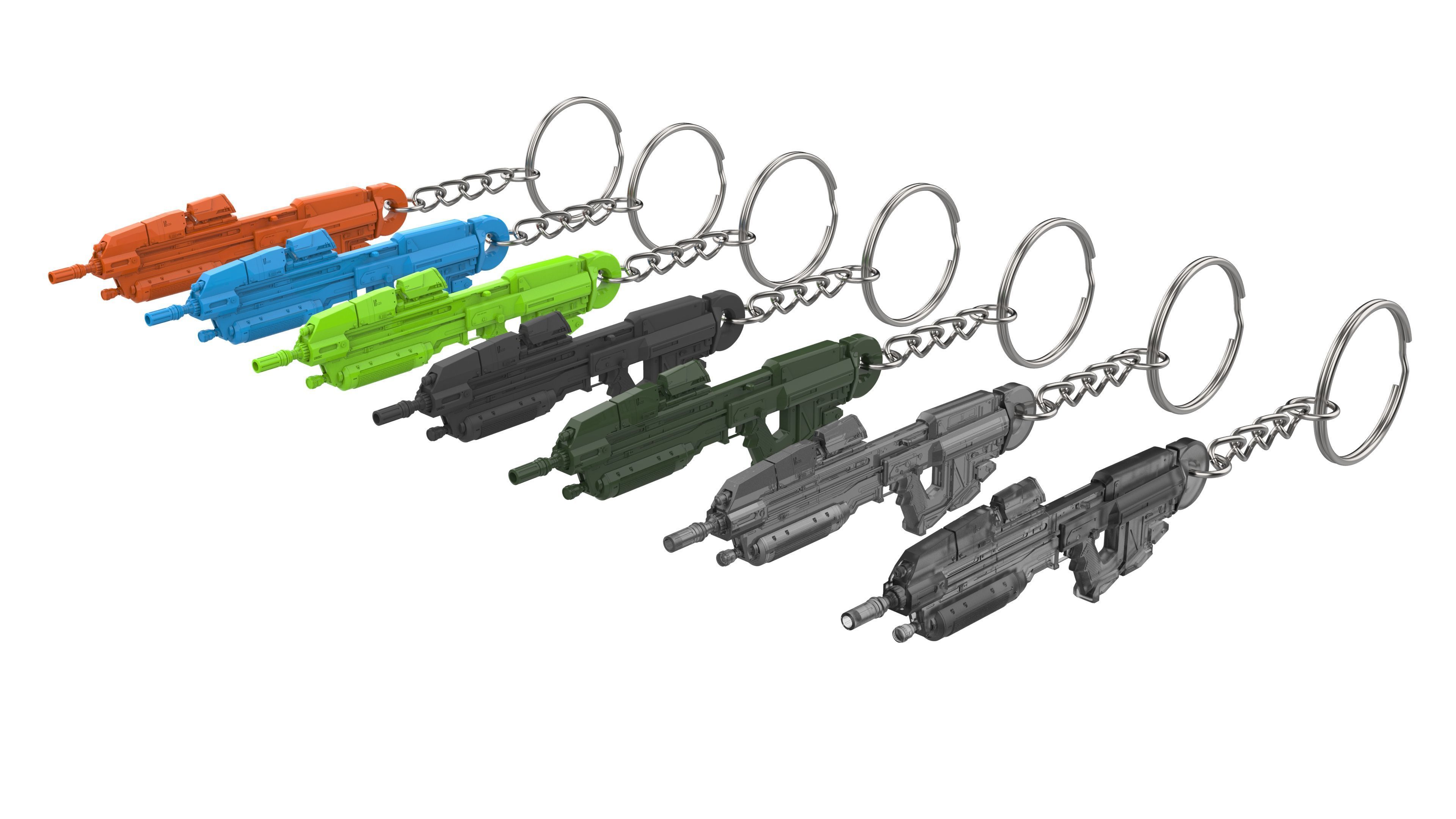 Halo Keychains Bundle - 13 Printable STLs - Commercial Use 3D print model_24