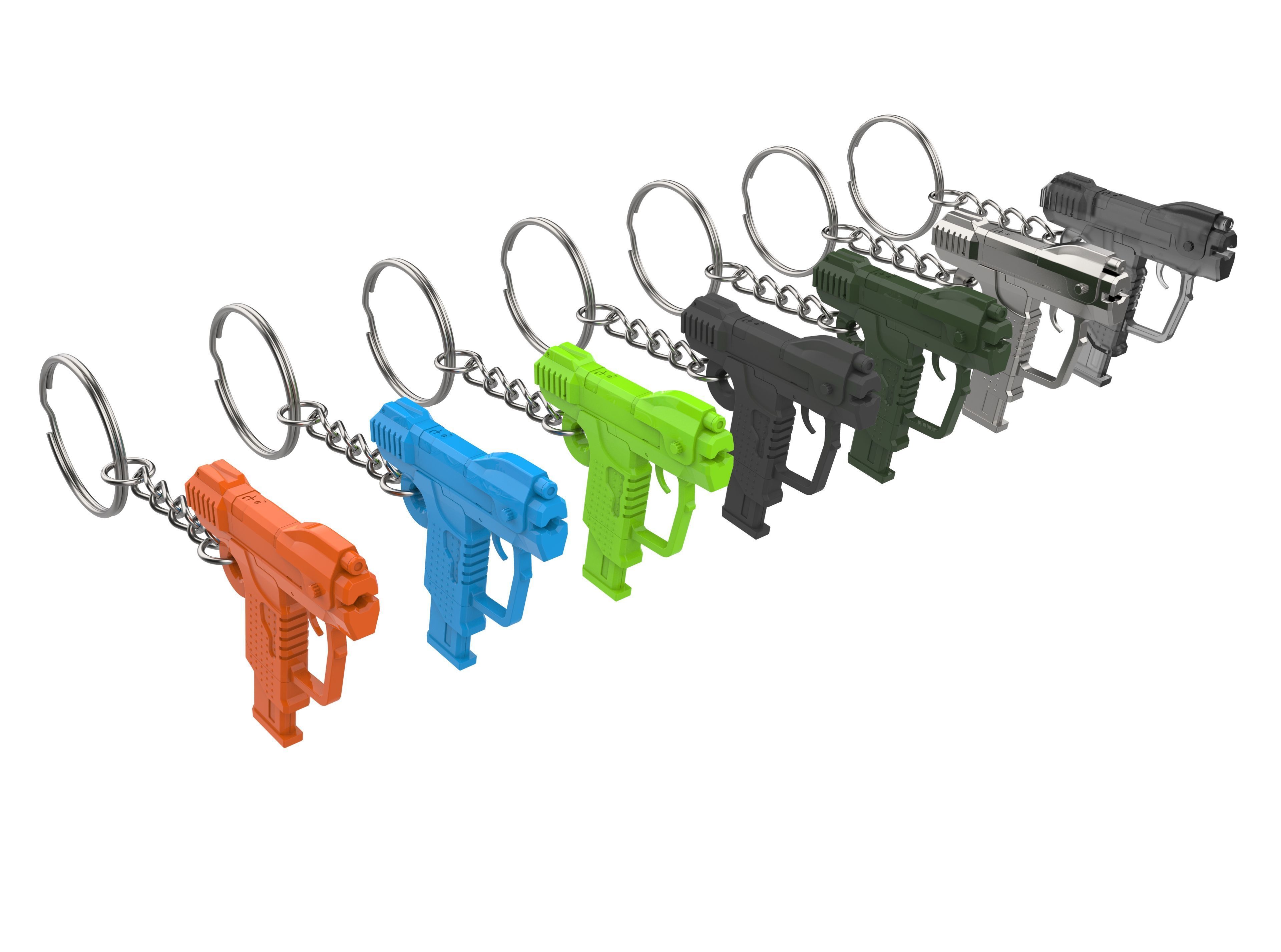 Halo Keychains Bundle - 13 Printable STLs - Commercial Use 3D print model_14