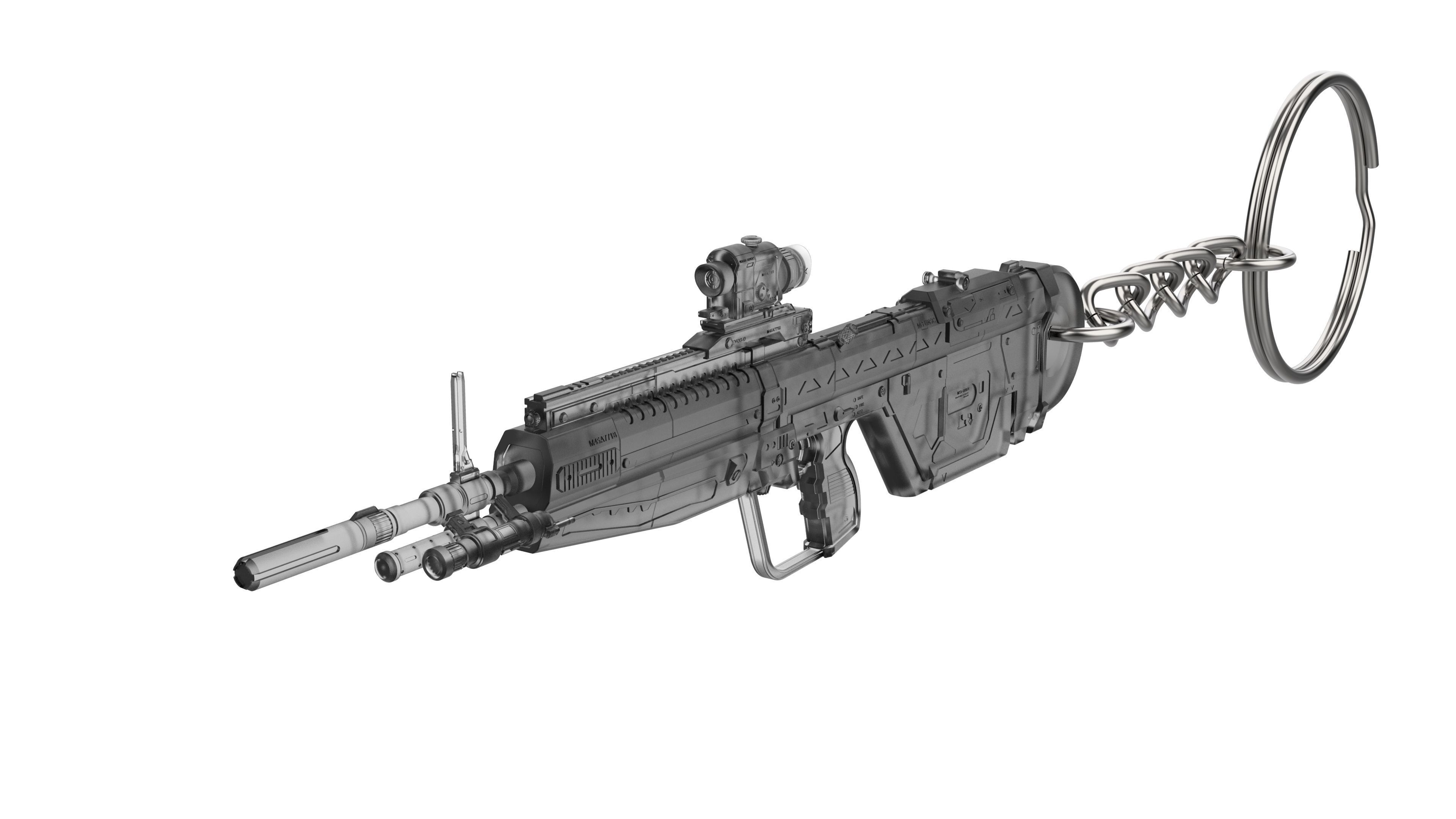 Halo Keychains Bundle - 13 Printable STLs - Commercial Use 3D print model_6