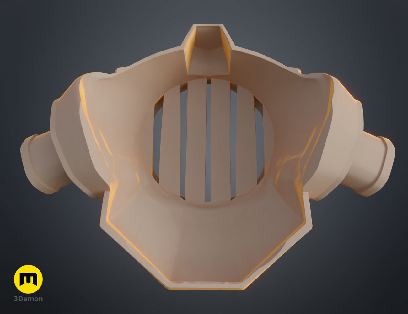 Jinx gas mask - Arcane 3D print model_12