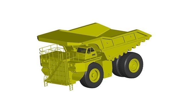 CATERPILLAR 797F Mining Truck 3D model