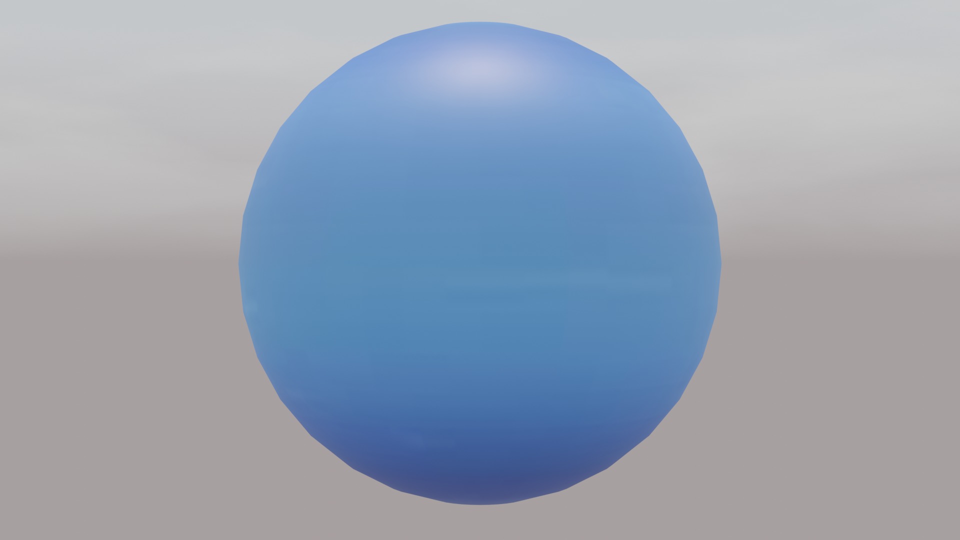 Neptune Low-poly 3D model_3