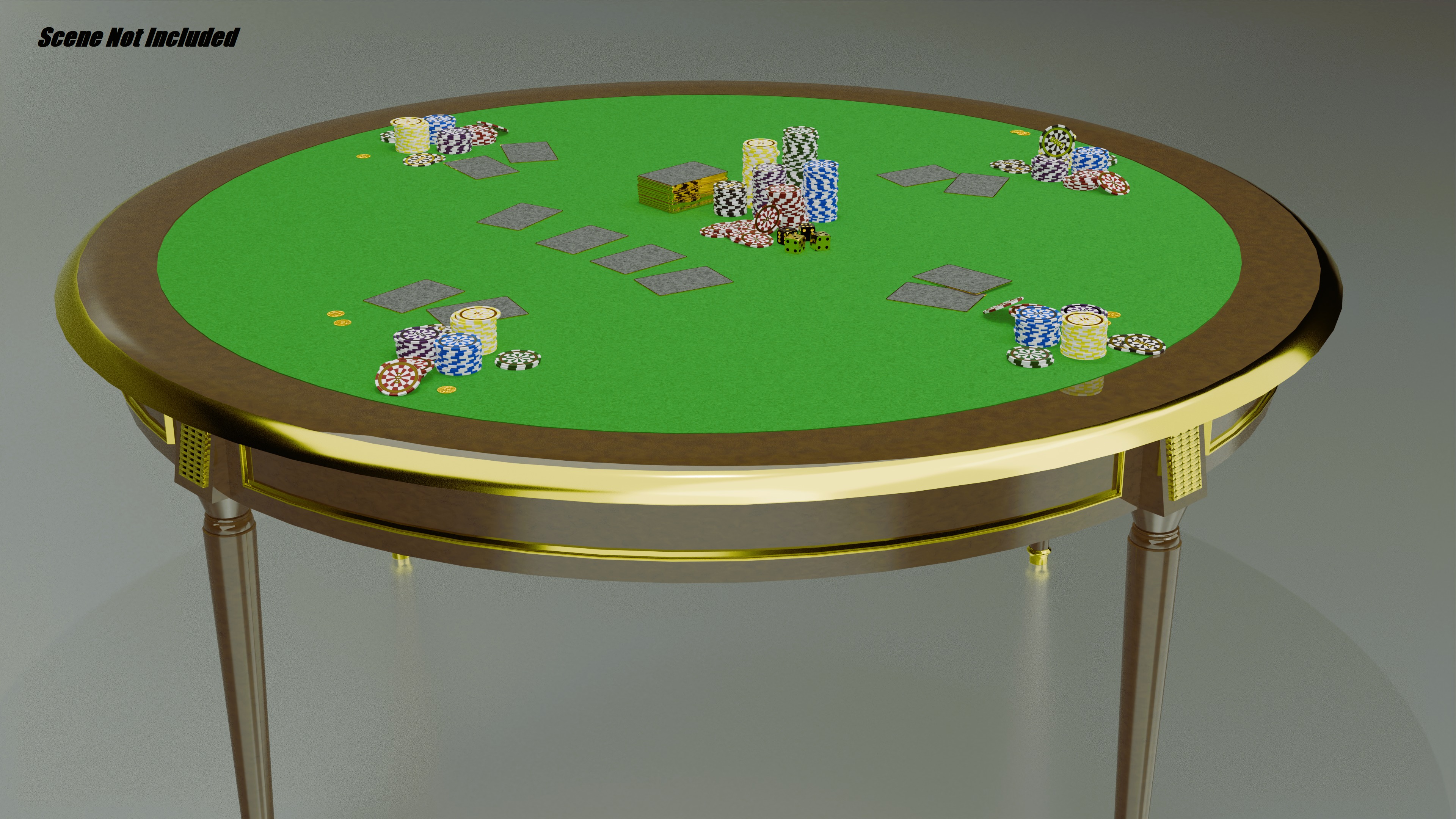 Casino Chips 3D model_2
