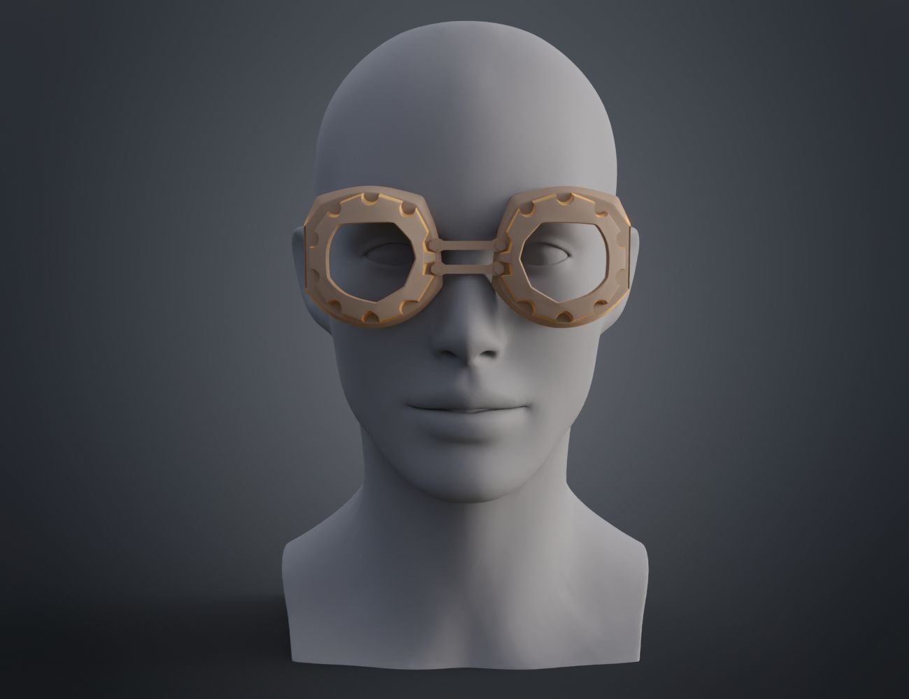 Vi Goggles - Arcane 3D print model_8