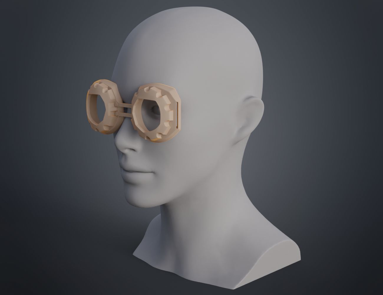 Vi Goggles - Arcane 3D print model_9