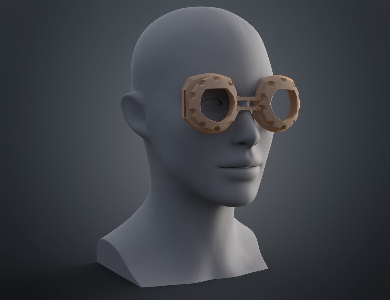 Vi Goggles - Arcane 3D print model_10