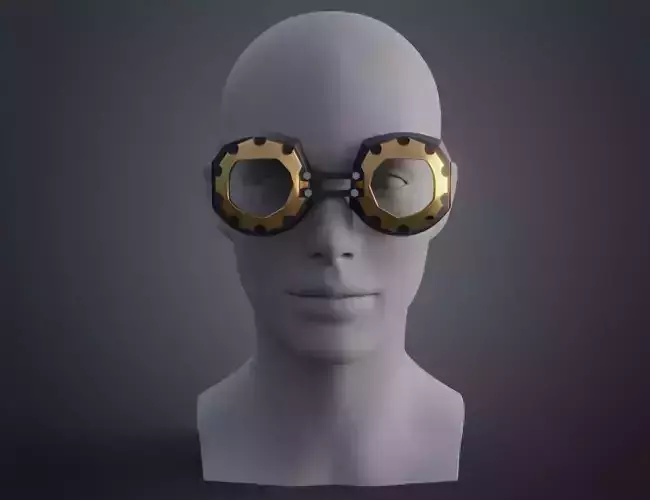 Vi Goggles - Arcane 3D print model