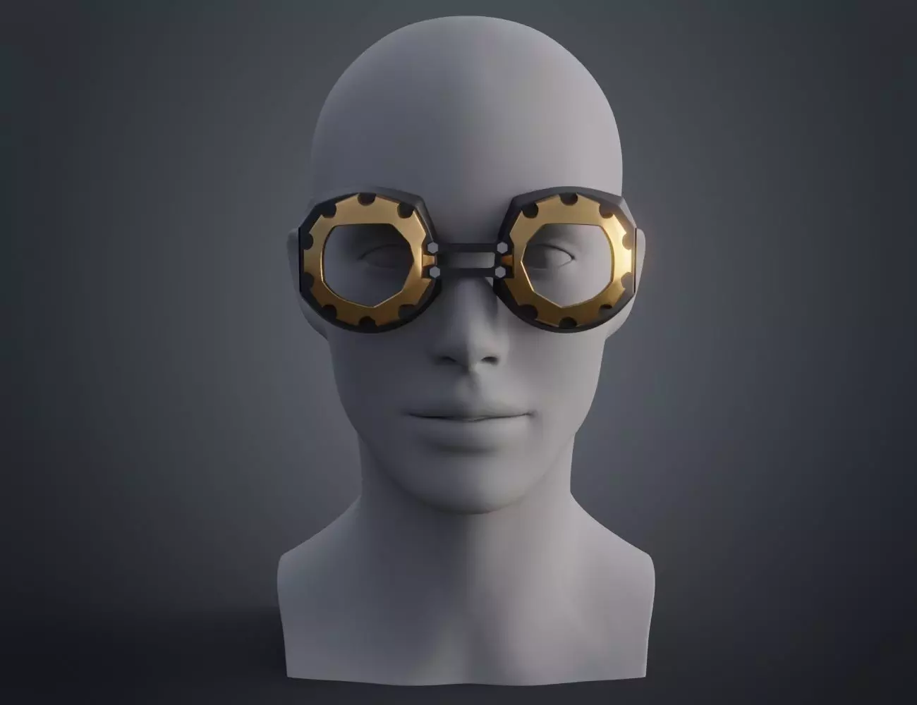 Vi Goggles - Arcane 3D print model_0