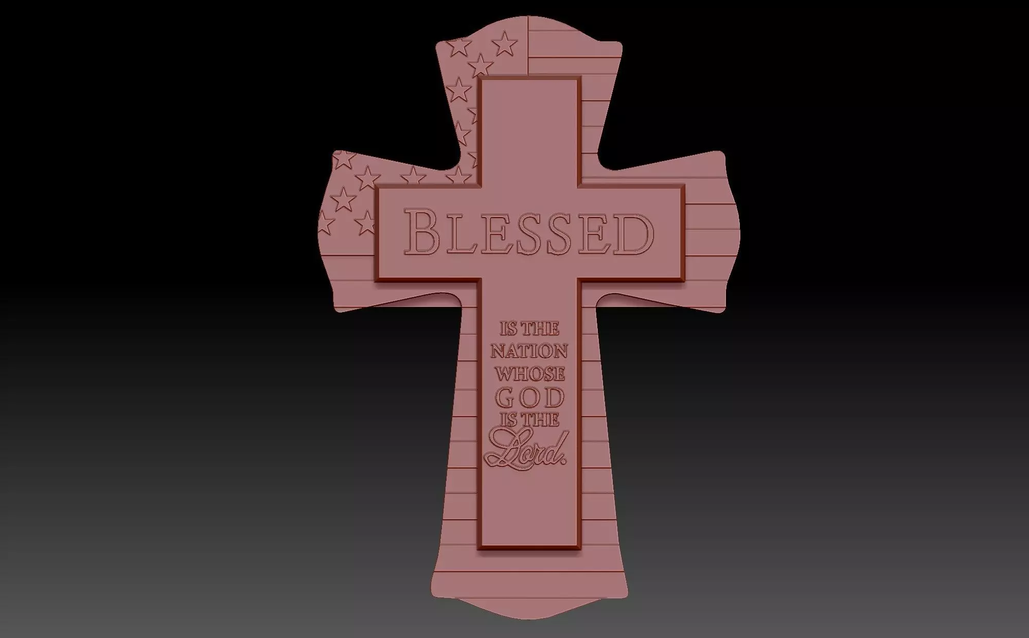 Blessed 3D print model