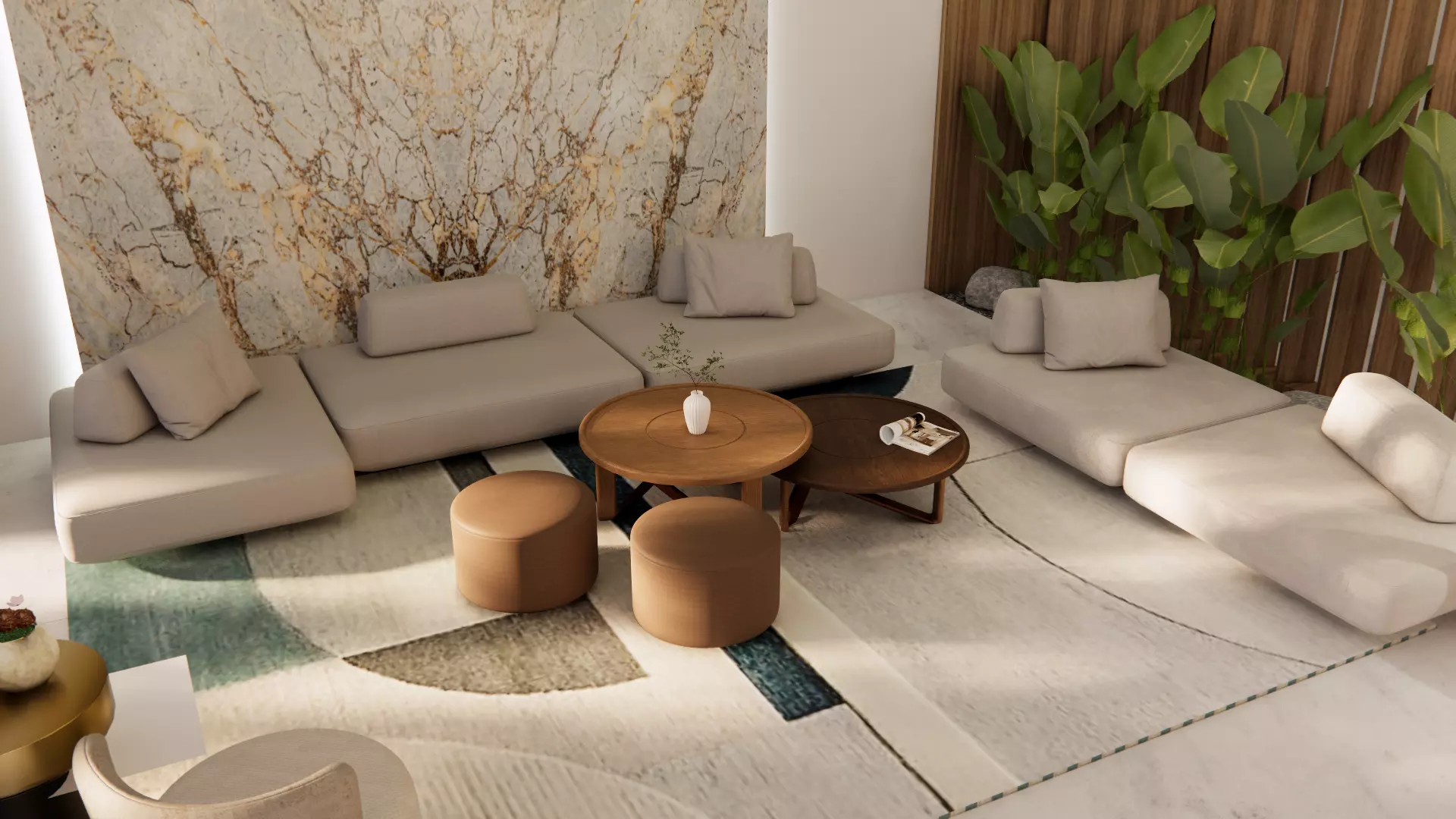 Millio Coffee Table Free 3D model