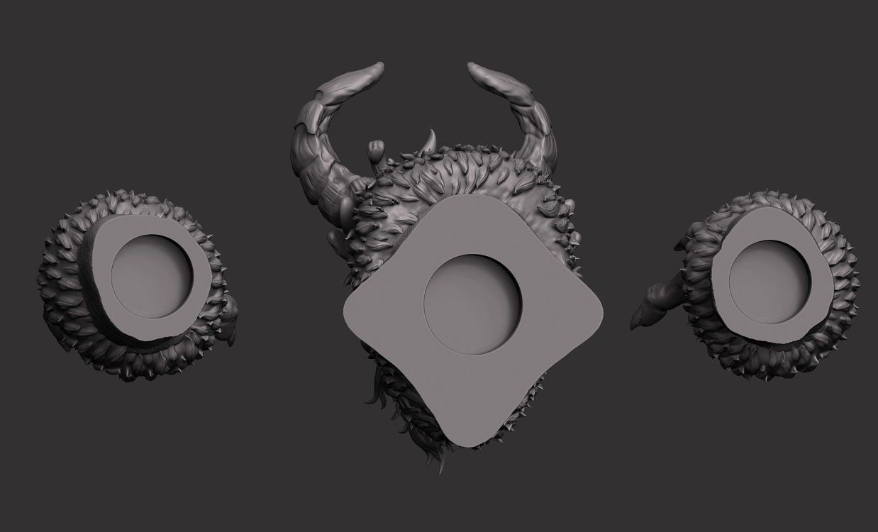 Krampus magnet on Christmas 3D print model_5