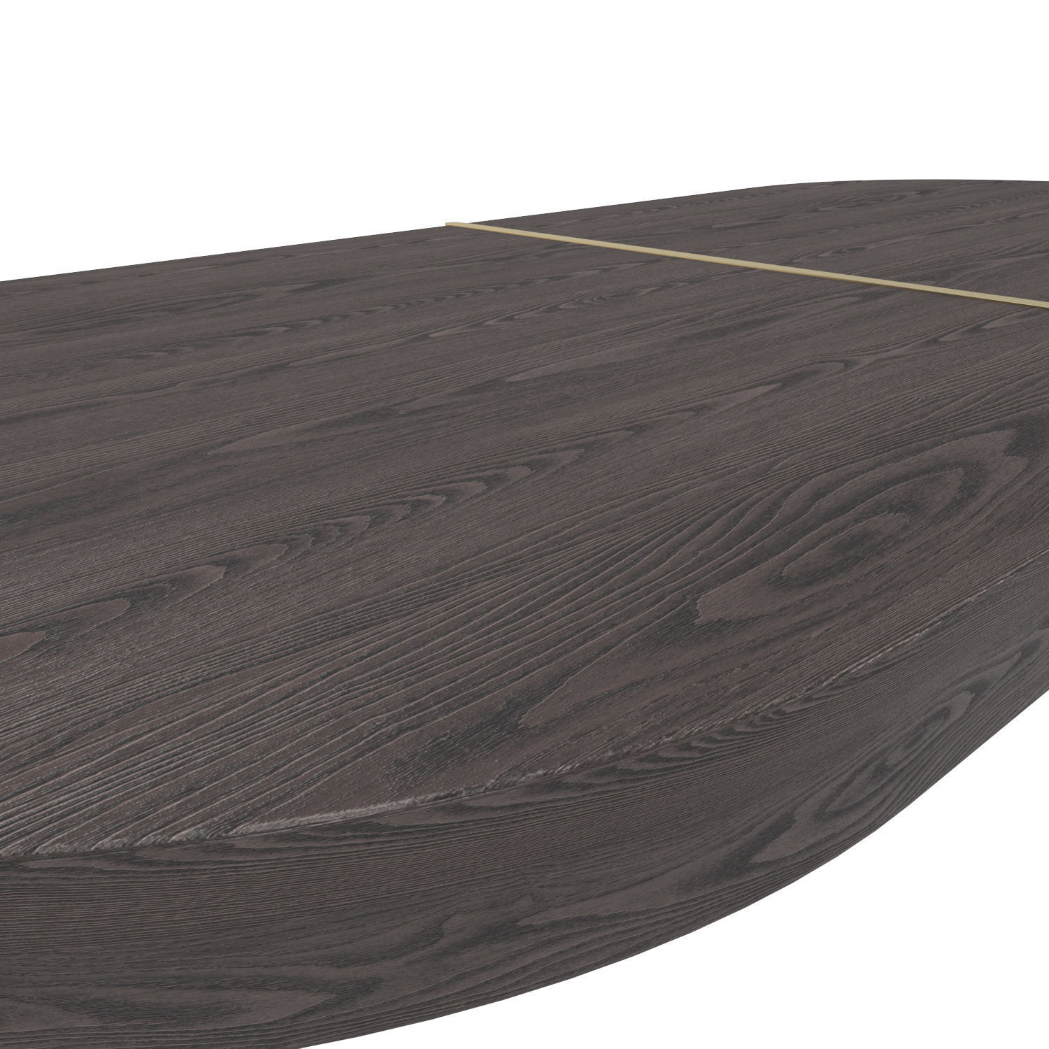 Bowie Coffee Table Oval 3D model_2